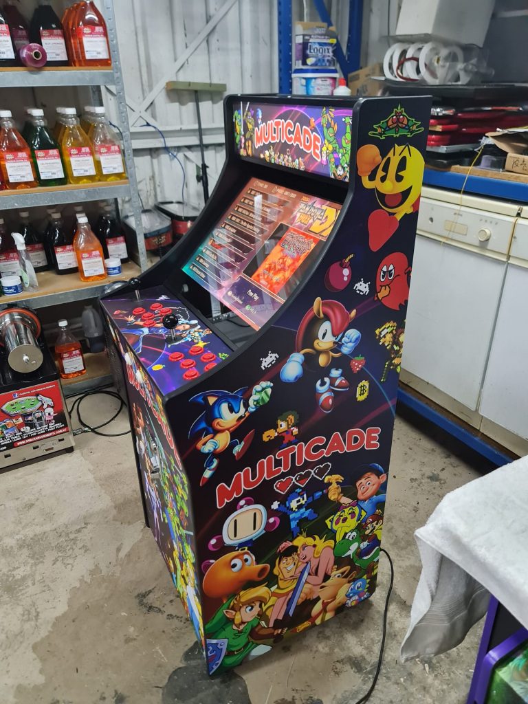 Lowboy Arcade Machine, 5000 Classic Games, Standup – Smack Amusements