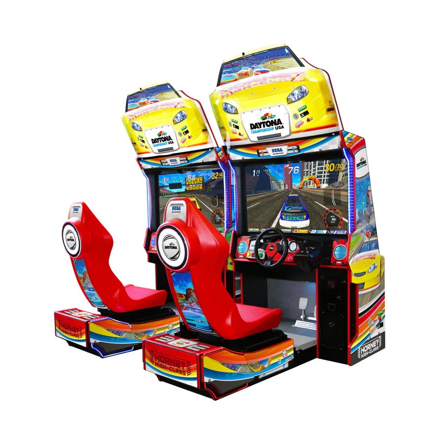 Sega Daytona Championship USA Arcade Game Hire (Twin)