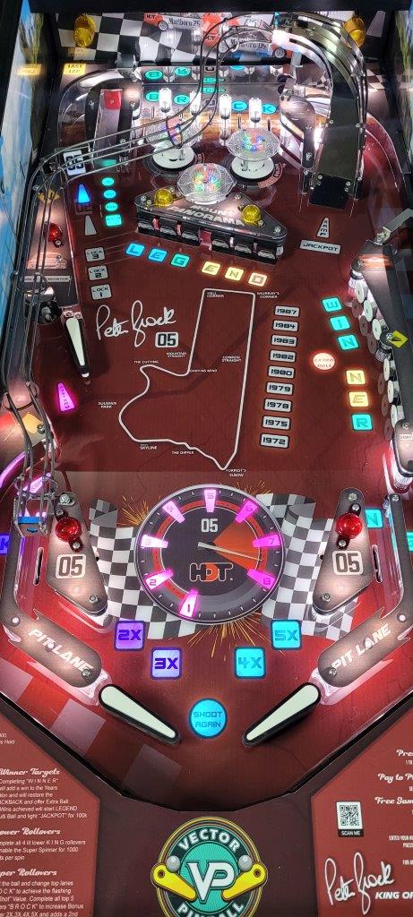 Pinball Machine – Peter Brock – “King Of The Mountain” – Limited Edition – Buy - Image 3